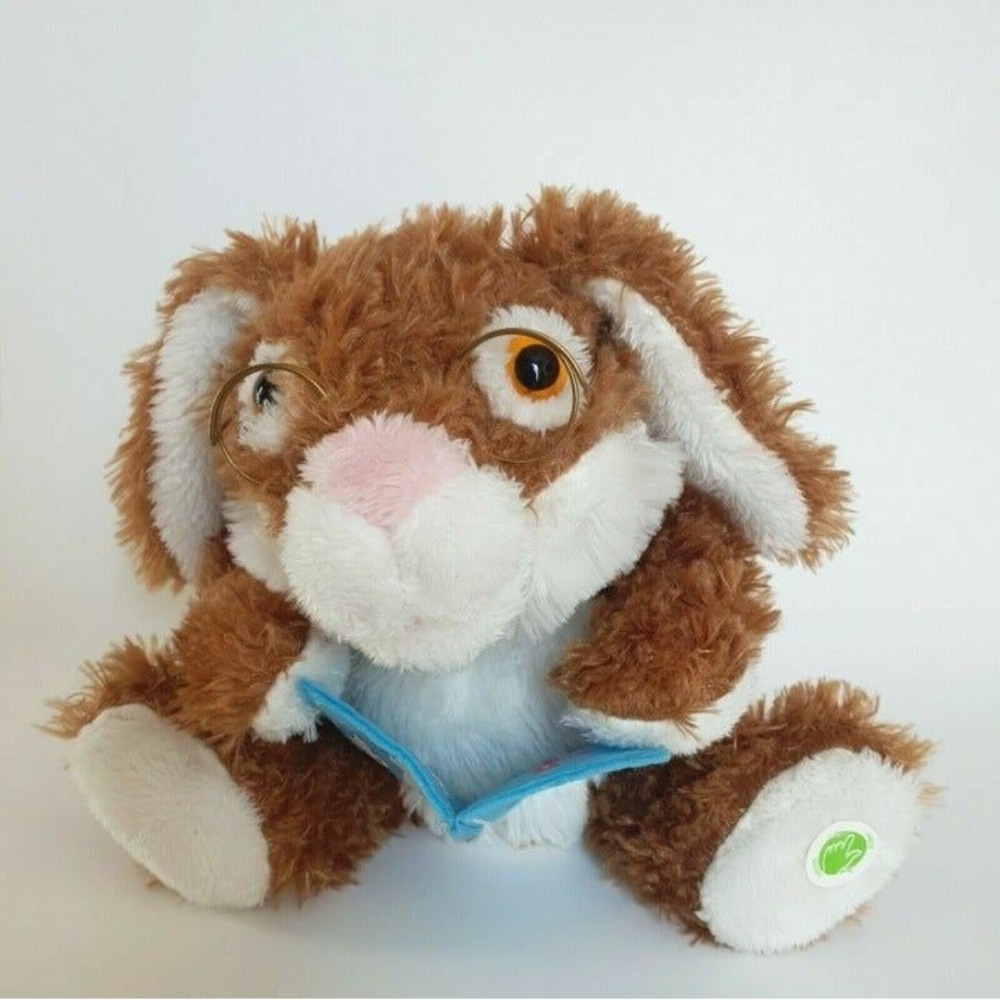Dan Dee‎  Brown Bunny 11' tells The True Story of Easter Rabbit Stuffed Animal